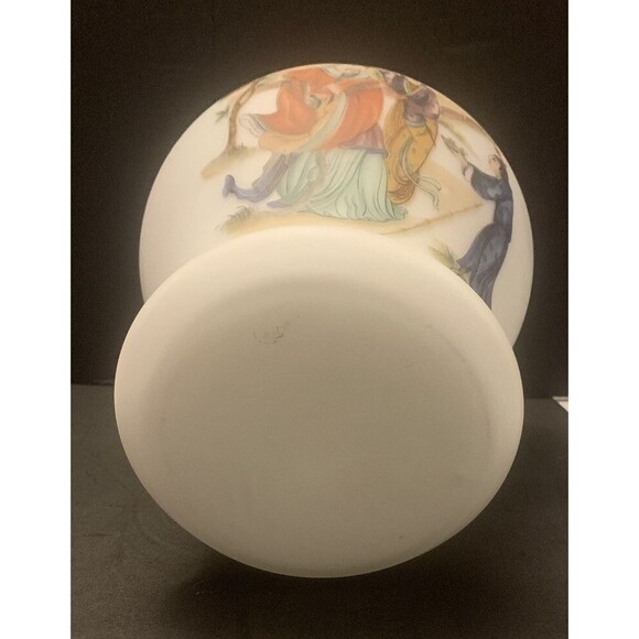 Antique Japanese MeijiI Period Satsuma Geisha Emperor Vase Urn Ginger Jar - Picture 6 of 8